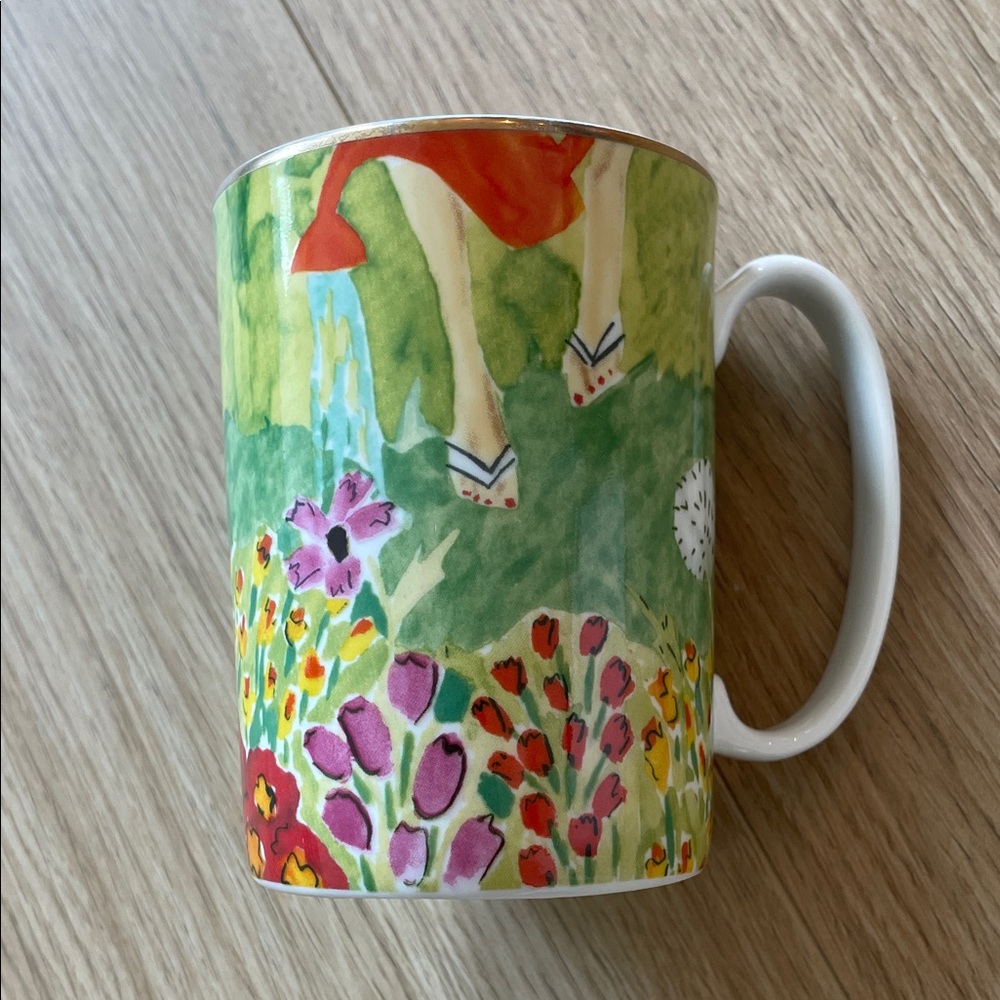 Gorgeous Lenox by Kate Spade Illustrated Garden Collection Mug
